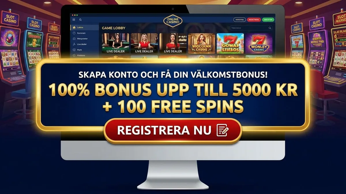 Registrera dig med bonus